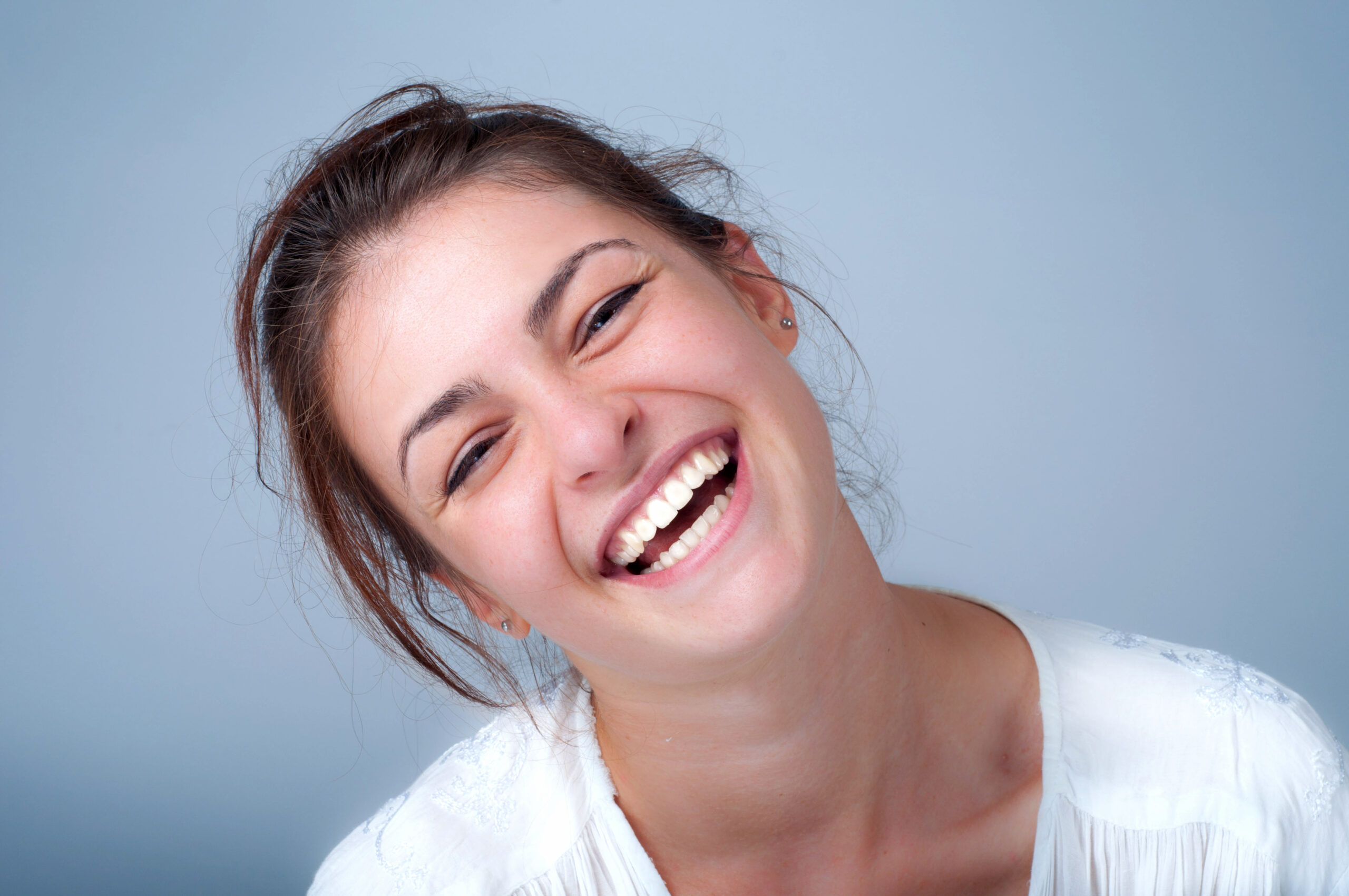 Cosmetic dentistry patient smiling in Wakefield MA
