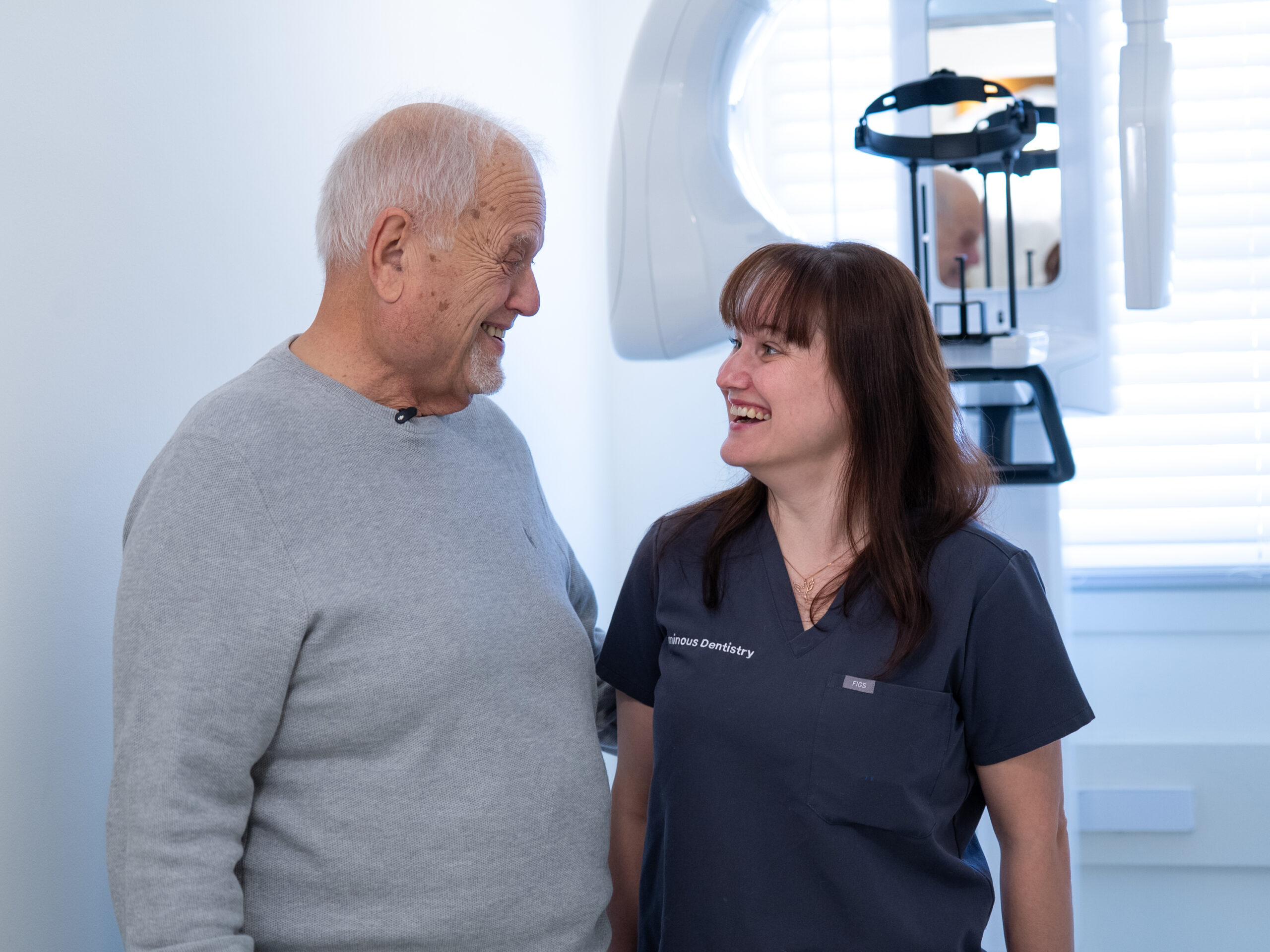 Dental implant consultation at Luminous Dentistry Wakefield MA
